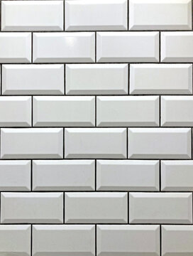 azulejo baldosa blanco rectangular biselado del metro de londres IMG_0103-as25