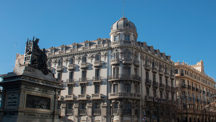 Stately building in the centre of the city of Granada