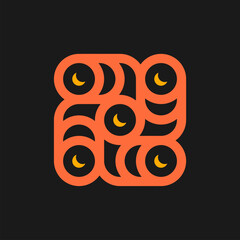 Abstract logo. Icon design. Template elements. Geometric abstract logos