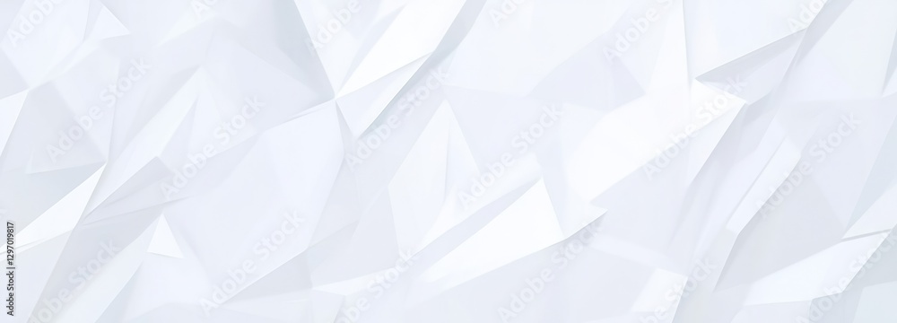Aufkleber a white background with a lot of triangles. abstract background of technology wave and dot.