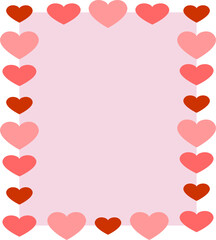  Heart Background vector image for background or project