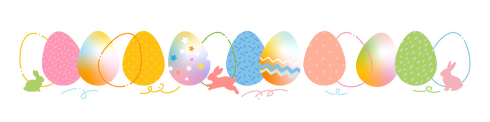 イースターエッグの素材
