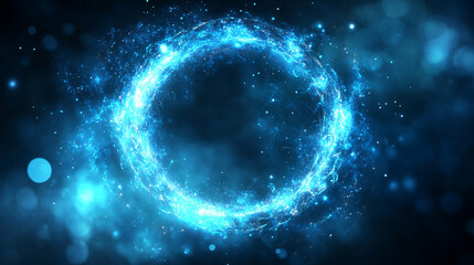 Obraz premium A sleek, minimalistic wallpaper featuring an abstract circular motif, symbolizing simplicity, balance, and modern elegance