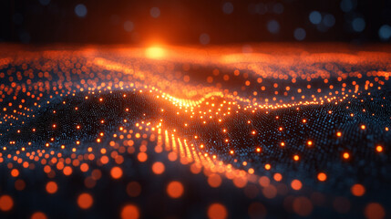 A digital concept illustrating the convergence of finance and blockchain networks, symbolizing innovation, decentralization, and modern technology in financial transactions.

