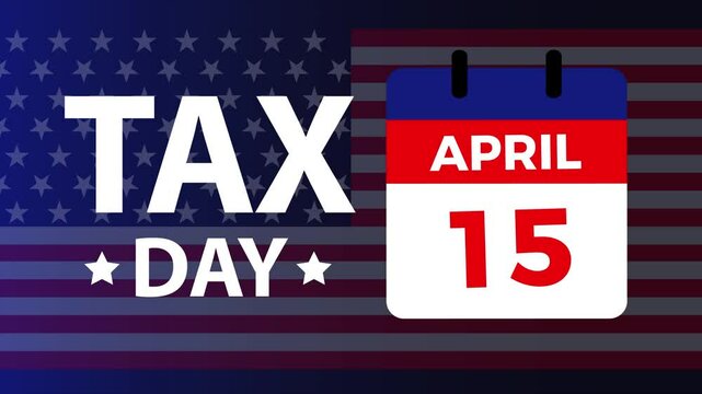 Tax Day in the USA 15th April