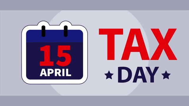Tax Day in the USA 15th April