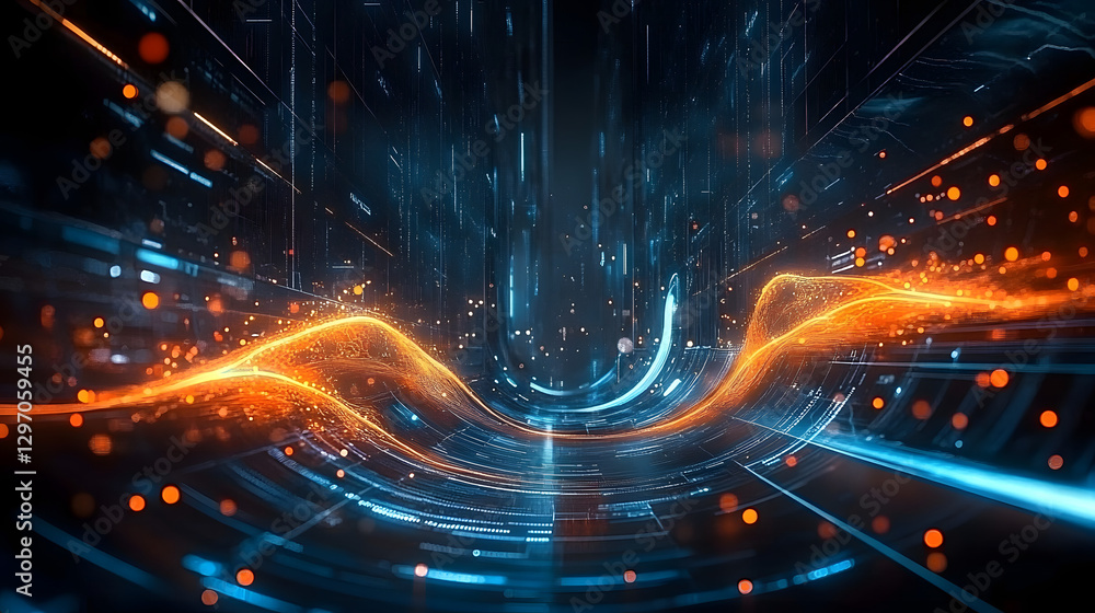 Poster the fusion of futuristic technology and big data analytics unveils innovative solutions that drive e