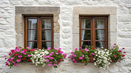 window with flowers