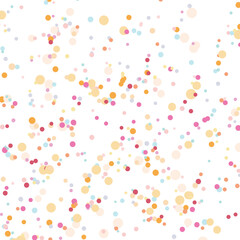 Light multicolor background, colorful vector texture with circles. Splash effect banner. Glitter silver dot abstract illustration with blurred drops of rain. Pattern for web page, banner,poster, card.