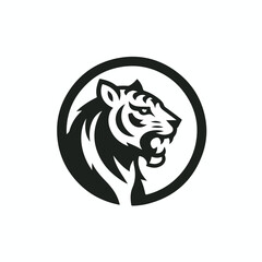 vector image of tiger logo