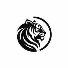 vector image of tiger logo