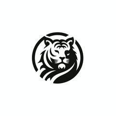 vector image of tiger logo