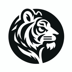 vector image of tiger logo