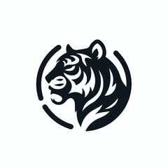 vector image of tiger logo