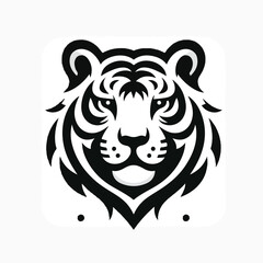 vector image of tiger logo
