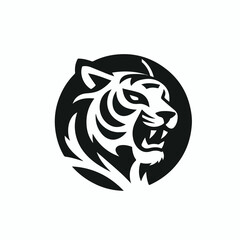 vector image of tiger logo