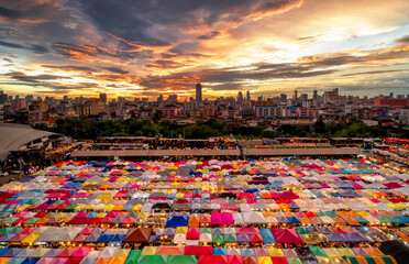 train night market Ratchada