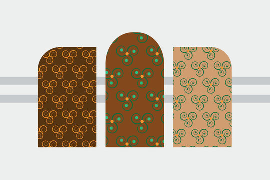 Floral Pattern Design Template