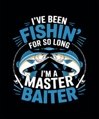 Fishing T-shirt Design