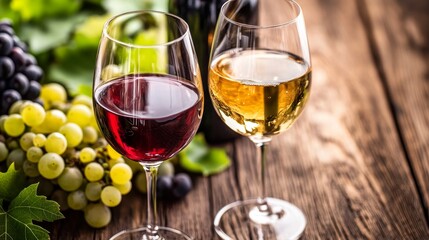 Naklejka premium Exploring the rich world of wine varieties, tasting techniques, and pairing suggestions