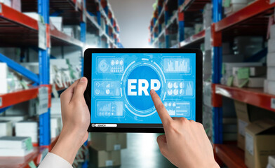 ERP enterprise resource planning software for modish business to plan the marketing strategy
