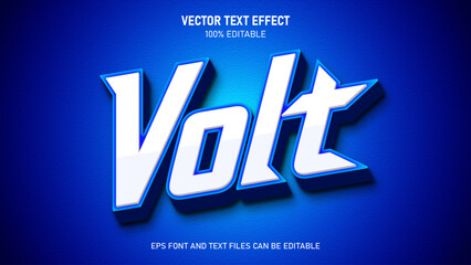 Volt text effect