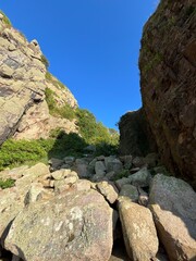 rock in the mountains