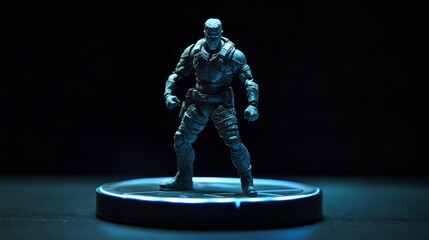 Action Figure Display - Gaming Hero