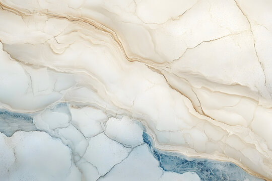 Beige background with pastal blue and cream backgrounds texture marble.