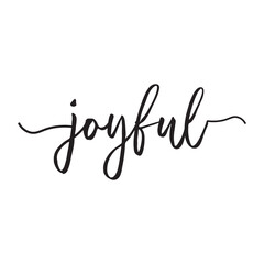 Joyful Calligraphy Art baner