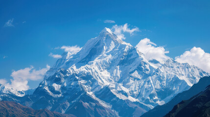 Fototapeta premium snow covered mountains