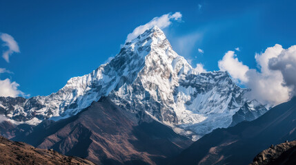 Fototapeta premium snow covered mountains