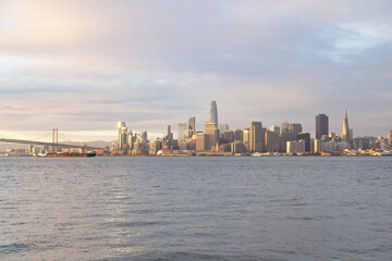 Obraz premium san francisco skyline