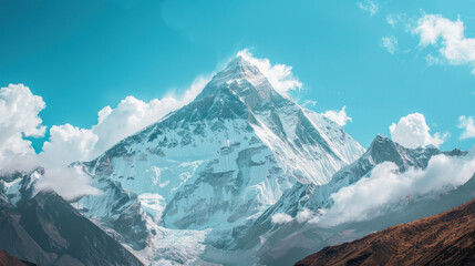 Fototapeta premium snow covered mountains