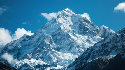 Obraz premium snow covered mountains