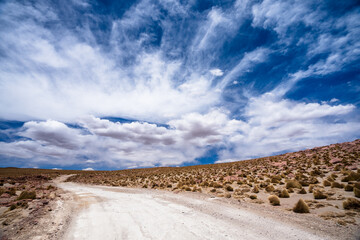Eduardo Avaroa Andean Fauna National Reserve, Blanca, Verde, Salvatore Dali Desert, Bolivia. Best landscape of Bolivia, wallpaper