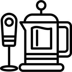 Milk Frother Icon