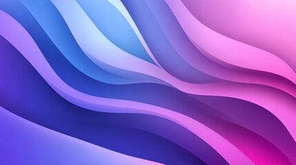 Wave liquid style lines with shadows and light on gradient background