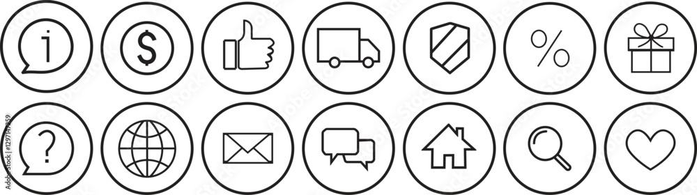 Aufkleber mobile apps use icon in flat line set. vector pictograms and infographic for mobile applications,