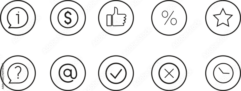Poster mobile apps use icon in flat line set. vector pictograms and infographic for mobile applications,