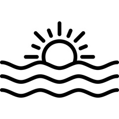 Sunset Icon