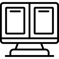 Split-Screen View Icon