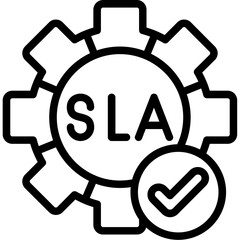 Service Level Agreement Icon