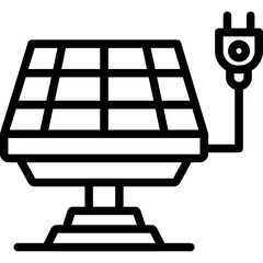 Smart Solar Device Icon