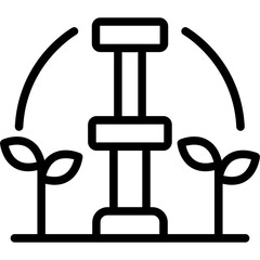 Surface Irrigation Icon