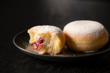delicious beautiful donuts, homemade baking