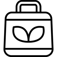 Reusable Bag Rack Icon