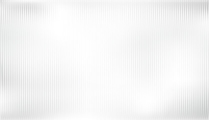Vector ribbed glass texture background. Light grey white ribbed glass. Mesh gradient. acrylic ribbed bath surface. Ribbed glass background semitransparent overlay. Bath wall window