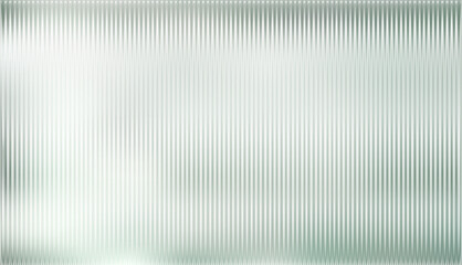 Fototapeta premium Light green and cream ribbed glass. Vector ribbed glass texture background. Mesh gradient. acrylic ribbed bath surface. Reeded glass background semitransparent overlay. Bath wall window