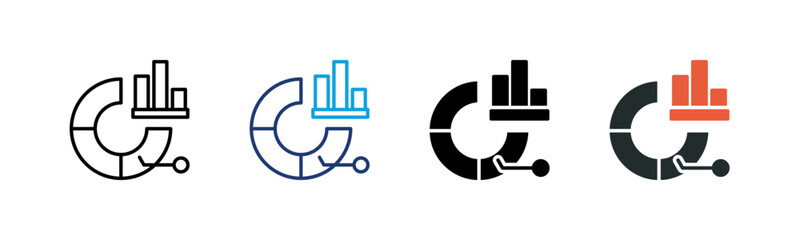 Obraz premium Market Segmentation Icon